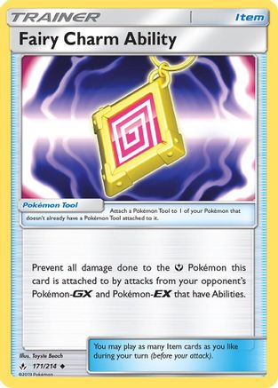 Fairy Charm Ability 171/214 - SM  Unbroken Bonds