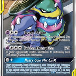 Muk & Alolan Muk GX  (Full Art) 197/214 - SM  Unbroken Bonds Holofoil