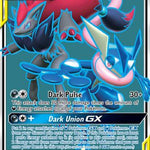 Greninja & Zoroark GX  (Full Art) 200/214 - SM  Unbroken Bonds Holofoil