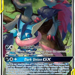 Greninja & Zoroark GX  (Alternate Full Art) 201/214 - SM  Unbroken Bonds Holofoil