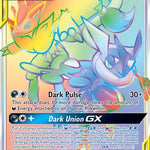 Greninja & Zoroark GX (Secret) 222/214 - SM  Unbroken Bonds Holofoil