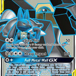 Lucario & Melmetal GX (Full Art) 203/214 - SM  Unbroken Bonds Holofoil
