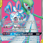 Gardevoir & Sylveon GX  (Full Art) 204/214 - SM  Unbroken Bonds Holofoil