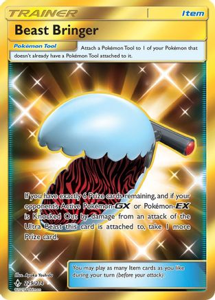 Beast Bringer (Secret) 229/214 - SM  Unbroken Bonds Holofoil