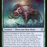 Contagious Vorrac (ONE-164) - Phyrexia: All Will Be One