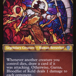 Garna, Bloodfist of Keld (DMU-299) - Dominaria United: (Showcase)