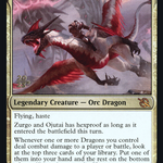 Zurgo and Ojutai (PRE-258S) - March of the Machine Promos Foil