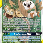 Rowlet & Alolan Exeggutor GX 001/236 - SM  Unified Minds Holofoil