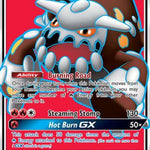 Heatran GX (Full Art) 216/236 - SM  Unified Minds Holofoil