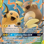 Raichu & Alolan Raichu GX 054/236 - SM  Unified Minds Holofoil