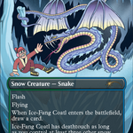 Ice-Fang Coatl (SLD-1225) - Secret Lair Drop (Borderless)