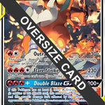 Reshiram & Charizard GX SM201 - Jumbo Cards Holofoil