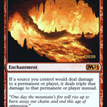 Fiery Emancipation (PRE-143S) - Core Set 2021 Promos Foil