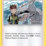 Brock's Training 055/68 - Hidden Fates Holofoil