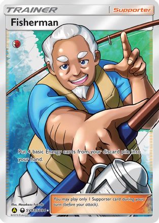 Fisherman SV83/SV94 - Hidden Fates Shiny Vault Holofoil