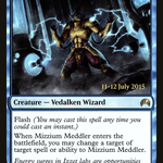 Mizzium Meddler (PRE-64S) - Magic Origins Promos Foil