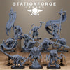 3D Printed Rotfang Plague Bearers by Stationforge Legacy Miniatures by Last Hope Miniatures