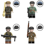 WWII - German Luftwaffe - 4 Man Squad - Mil-Blox