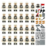 WWII - German Snow Platoon - 24 Man - Mil-Blox