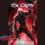 Cover of "The Crow: Dead Time Issue 1" comic book by Jams Fortress Comics, featuring dark artwork and the iconic crow imagery.