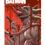 Comic book cover for JAMS Fortress Comics' Absolute Batman #17 Rachta Lin Megacon exclusive spot foil trade edition.