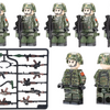 Chinese Snow Leopards Commandos 5-Man Squad - Mil-Blox