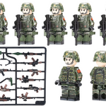 Chinese Snow Leopards Commandos 5-Man Squad - Mil-Blox