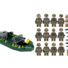 Seal Team With RHIB Landing Boat - Mil-Blox