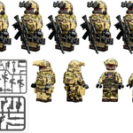 Navy Seal 5 Man Desert Team - Mil-Blox