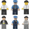 Cops and Robbers Six Man Set - Mil-Blox