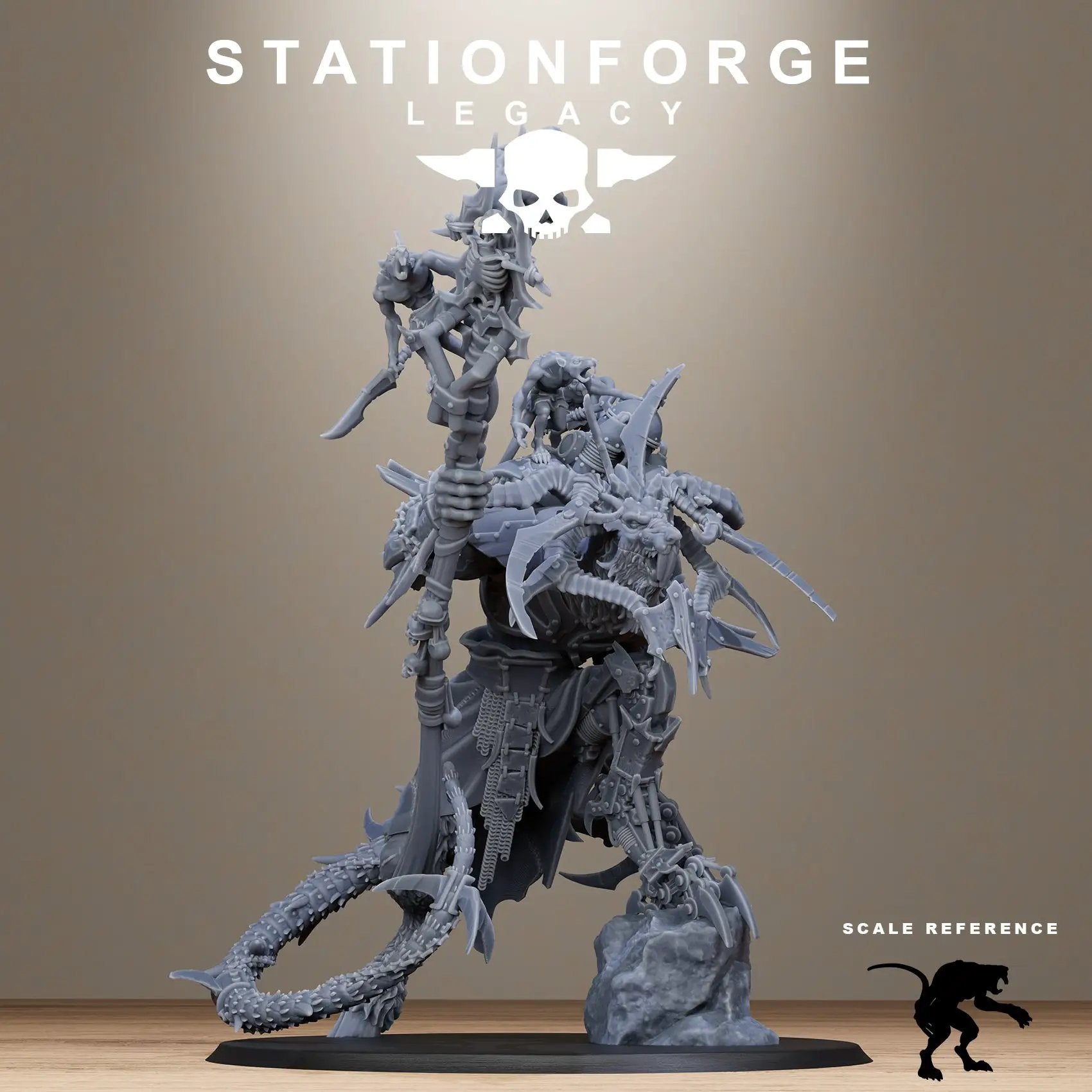 3D Printed Rotfang King by Stationforge Legacy Miniatures by Last Hope Miniatures
