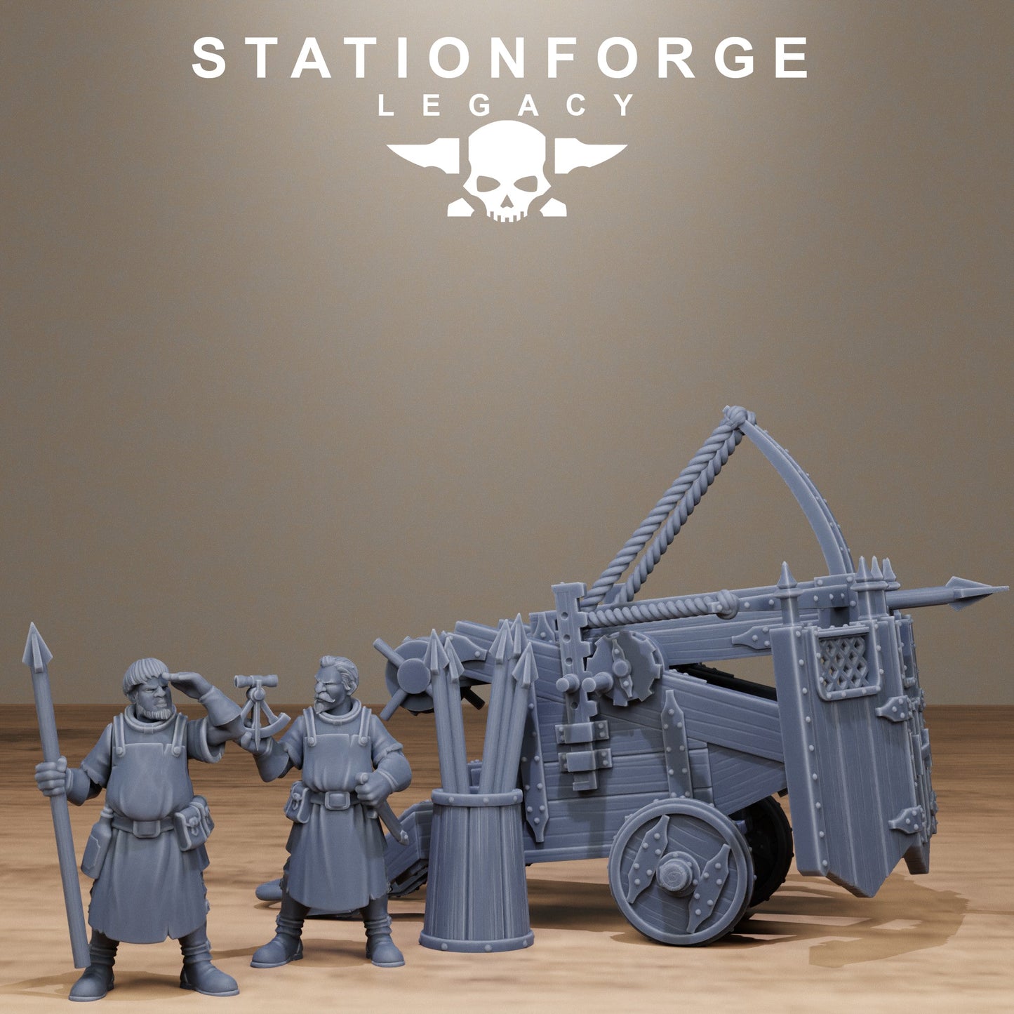 3D Printed Thorncrest Ballista by StationForge Miniatures