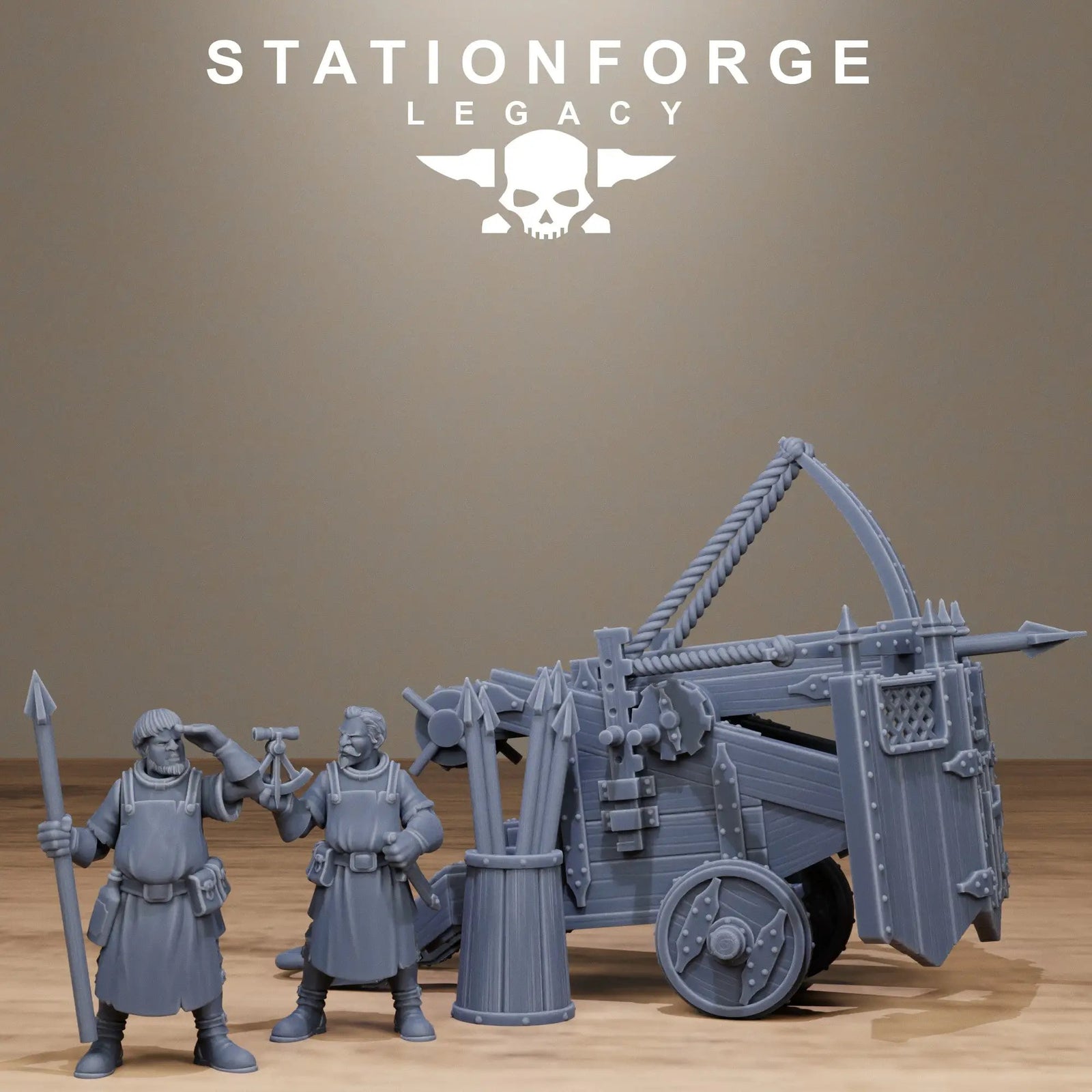 3D Printed Thorncrest Ballista by StationForge Miniatures by Last Hope Miniatures