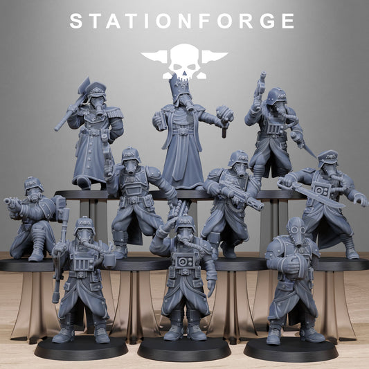 3D Printed GrimGuard Vigils by StationForge Miniatures