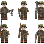 WWII U.S. Army 101st Airborne - 6 Man Squad - Mil-Blox