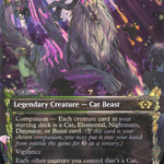 Kaheera, the Orphanguard (MUL-177) - Multiverse Legends: (Showcase) (Borderless) Foil