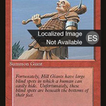 Hill Giant (4BB-) - Fourth Edition Foreign Black Border
