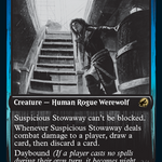 Suspicious Stowaway // Seafaring Werewolf (DBL-080) - Innistrad: Double Feature: (Double Faced Transform)