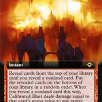 Calibrated Blast (MH2-456) - Modern Horizons 2: (Extended Art)