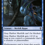 Gray Harbor Merfolk (CLB-075) - Commander Legends: Battle for Baldur's Gate