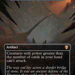 Ensnaring Bridge (LTC-350) - Tales of Middle-earth Commander / Bridge of Khazad-dûm (Borderless)