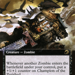 Champion of the Perished (MID-344) - Innistrad: Midnight Hunt: (Extended Art)