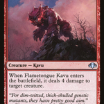 Flametongue Kavu (DMR-120) - Dominaria Remastered