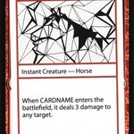 Lightning Colt (CMB1-057) - Mystery Booster Playtest Cards 2021