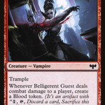 Belligerent Guest (VOW-144) - Innistrad: Crimson Vow