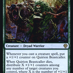 Quirion Beastcaller (PRE-175S) - Dominaria United Promos Foil