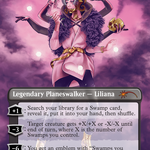 Liliana of the Dark Realms (SLD-1107) - Secret Lair Drop (Borderless)