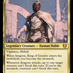 Aragorn, King of Gondor (LTC-005) - Tales of Middle-earth Commander