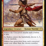Haktos the Unscarred (PPTHB-218P) - Theros Beyond Death Promos