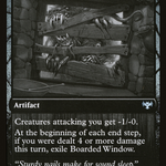 Boarded Window (DBL-520) - Innistrad: Double Feature